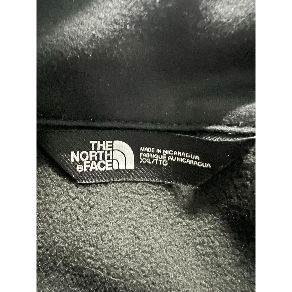 The North Face XXL 2XL Apex Barrier Soft Shell Jacket Black Logo Vons Safeway